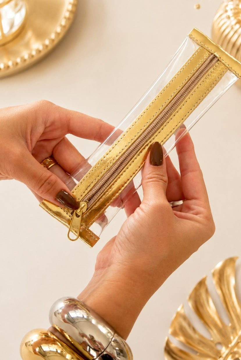 Estojo Dourado para Bíblia