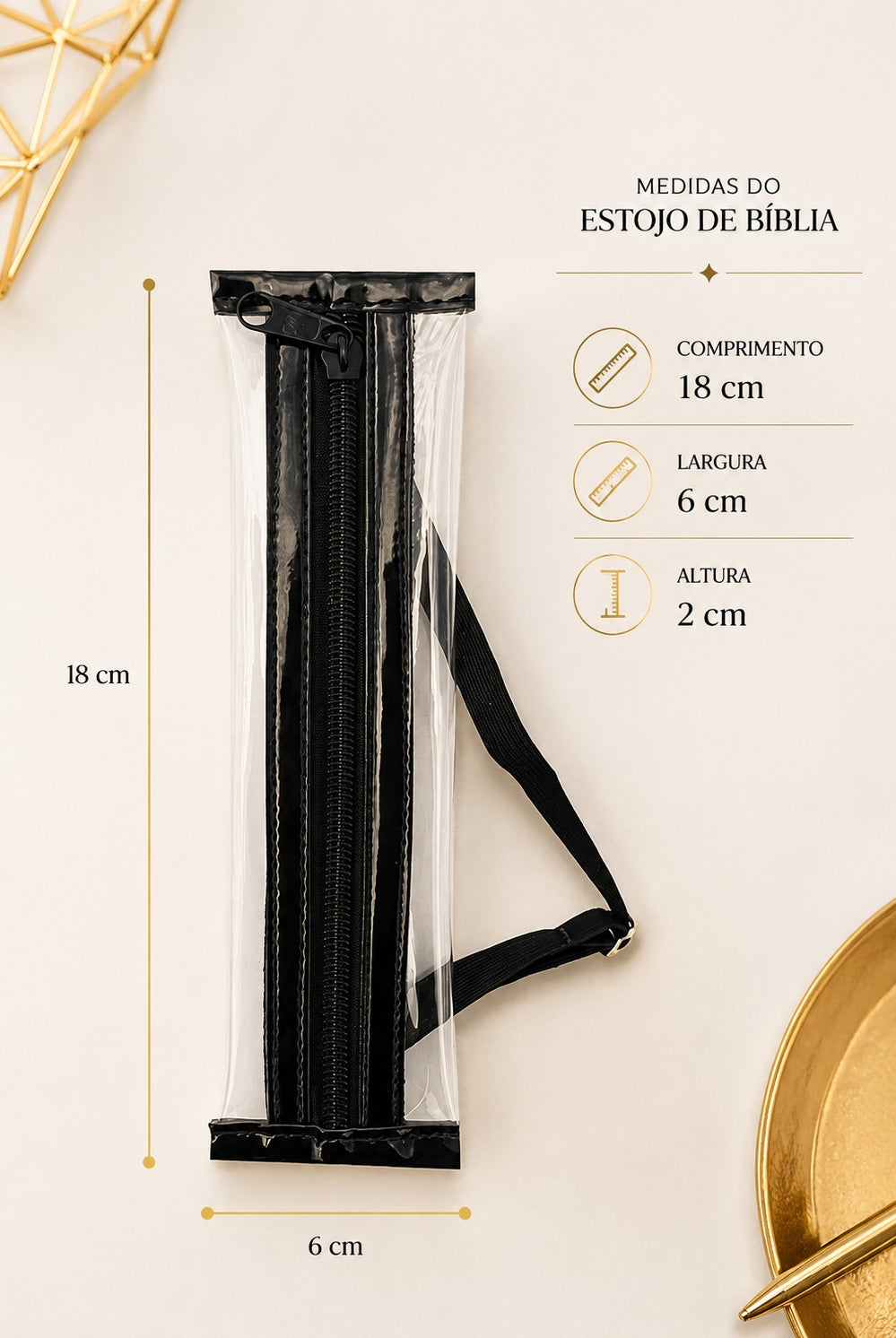 Estojo Preto para Bíblia — foto 2