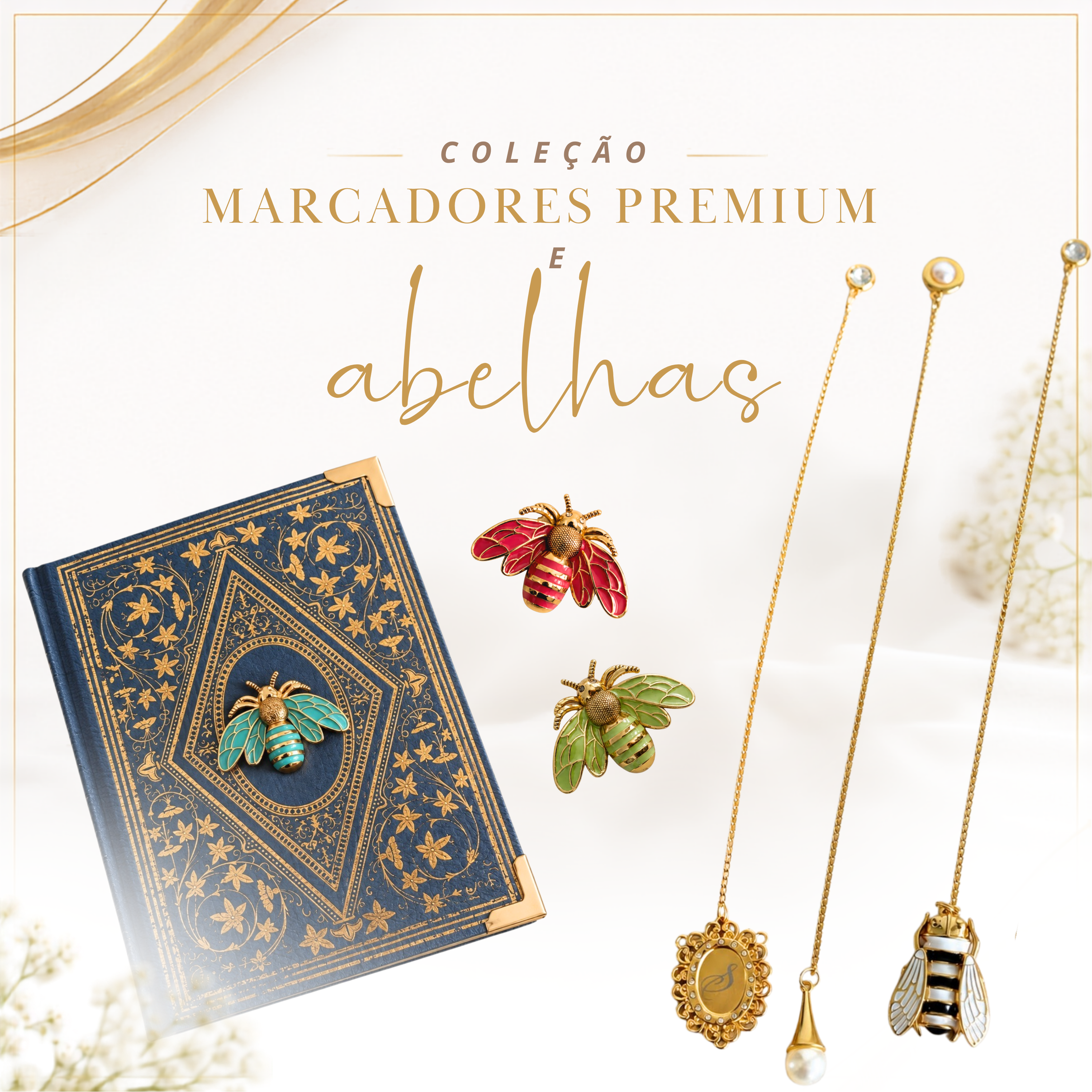 Marcadores Premium e Abelhas
