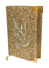 Bíblia Glitter Dourado  Espírito Santo