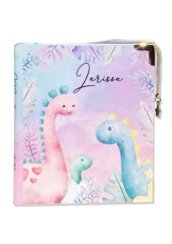 Bíblia Infantil Glitter Dinossauro