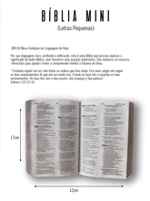 Bíblia Glitter Rosa com Nome Personalizado